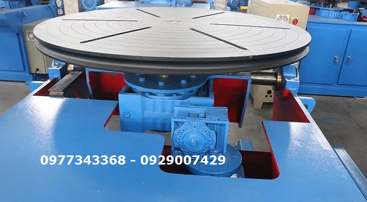 Bàn xoay hàn tự động – Bàn gá mặt bích thủy lực
